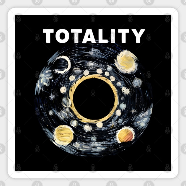 Totality: A Cosmic Dance Magnet by MakerMind8.2